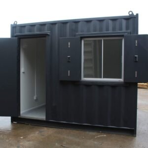 10Ft ModiBox Portable Office Container – Insulated Site Office