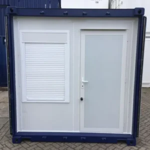10ft Accommodation Container – Insulated Portable Office with Electrical & Heating
