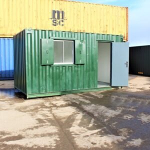 15x8 ModiBox Office Container – Insulated Anti-Vandal Portable Site Office