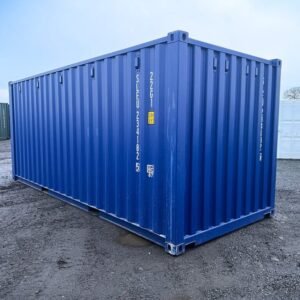 20ft New One Trip Shipping Container – Standard Height – Blue
