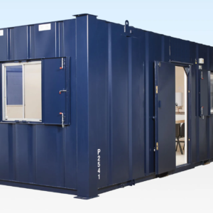 24Ft x 9Ft Steel Office| Anti-Vandal Portable Site Office