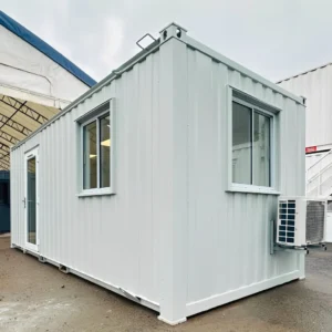 21ft x 8ft Custom Office Cabin – Refurbished Portable Office with A/C