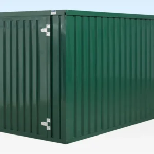 4m x 2.1m (Approx. 12.7ft x 7ft) Powder-Coated Flat Pack Storage Container