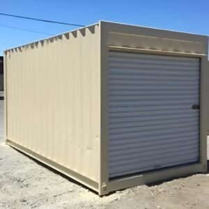 16Ft Storage Container With Roll-Up Door