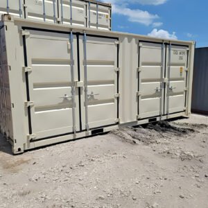 20ft Open Side Shipping Container – Dual Side Doors, One Trip